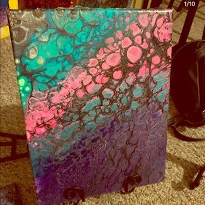 Trippy abstract painting